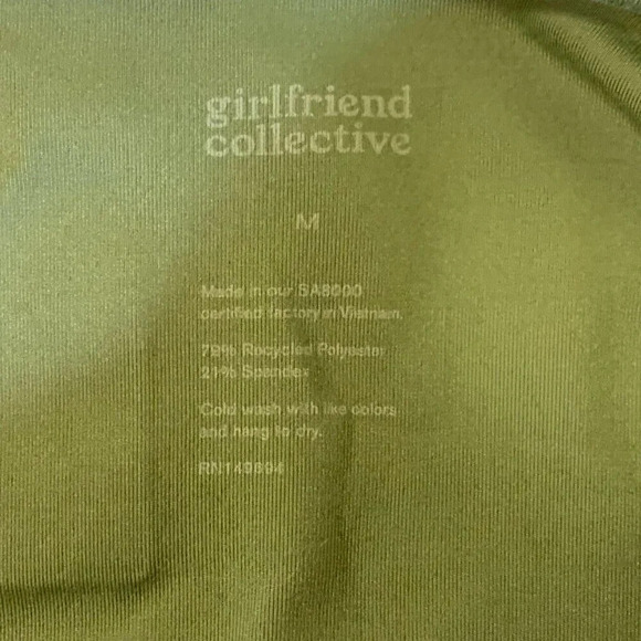 Girlfriend Collective Women's High Waist Stretch Cropped Leggings Size‎ M - Picture 9 of 14